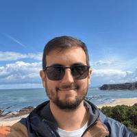 handsome developer smiling